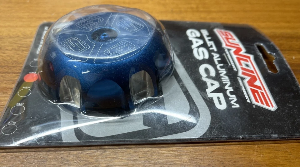 Tapa de gas de aluminio Sunline Billet YZ/YZF/KX YZ85 01-08, YZ125/250F/450F 03-08 NUEVO Foto 4 de 4