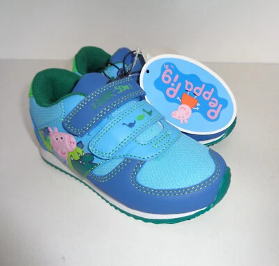 Peppa Pig New Girls Kids Casual Boys Strap Trainers Shoes Infants UK Size 3-9