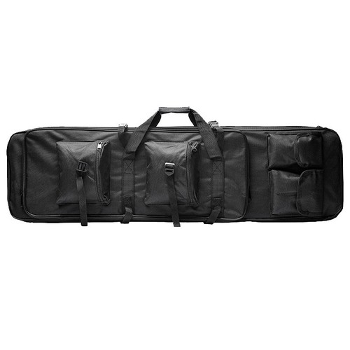 Tactical Double Rifle Bag Gun Range Padded Soft Carbine Backpack Carry Case - Picture 22 of 23