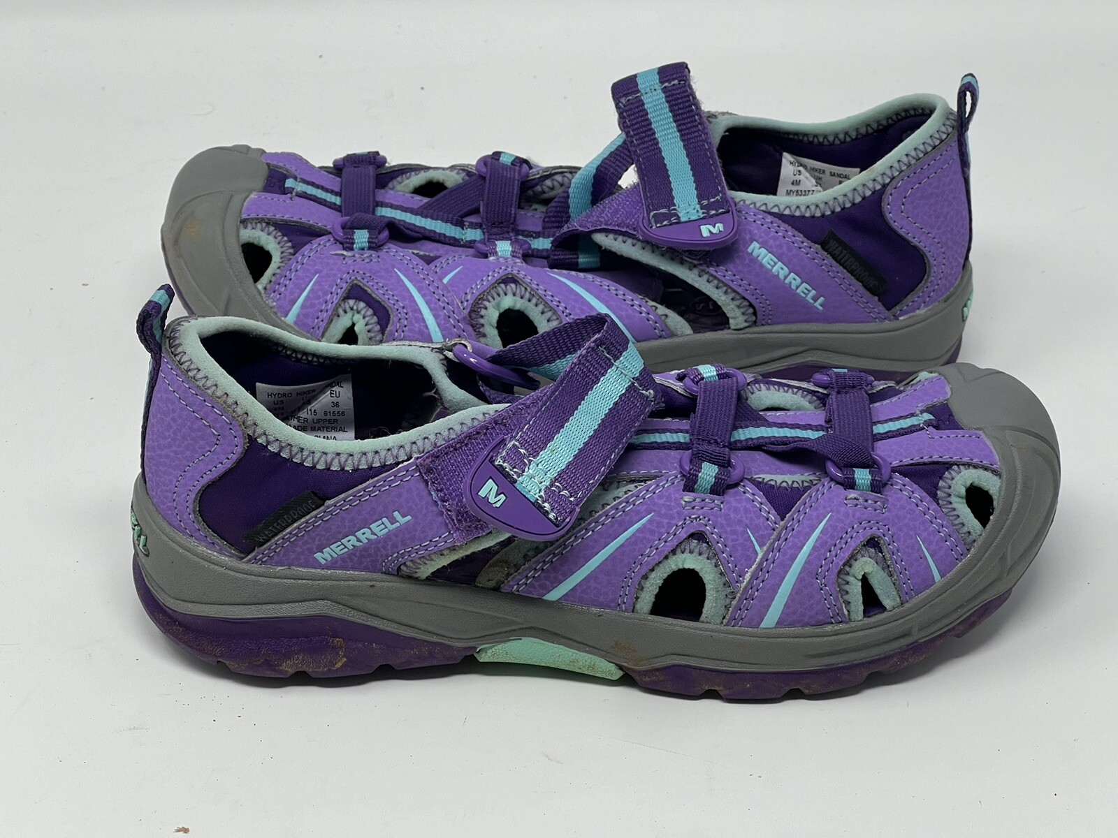 Merrell Ragazze Taglia 4M HydroHiker Sandali Scarpe da Pesca in Acqua Viola