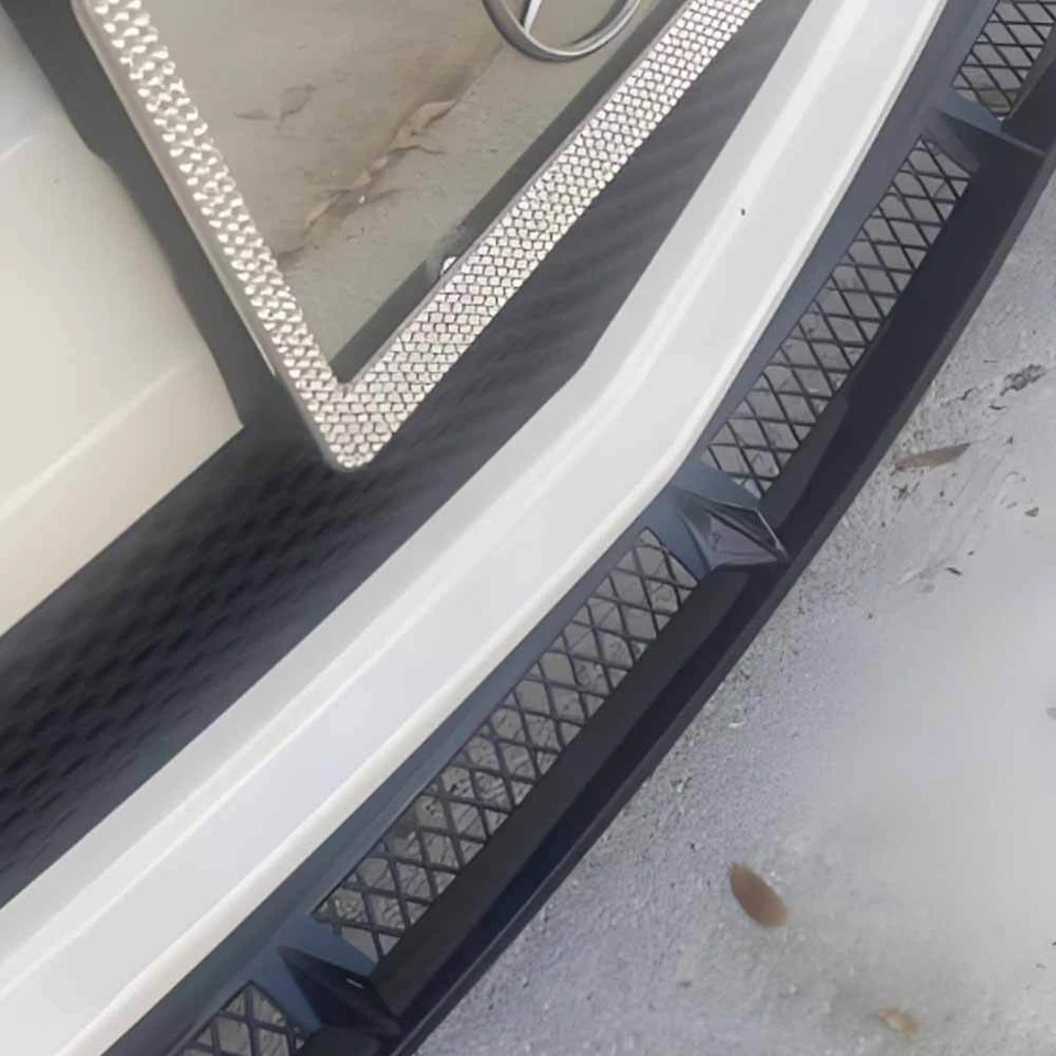 For Porsche Panamera Glossy Front Bumper Lip Spoiler Chin Splitter Diffuser CT Foto 2 de 4