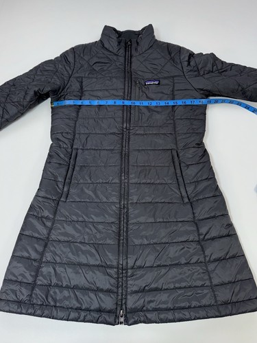 Patagonia Radalie Insulated Coat Parka Puffer Jacket Long 27695 Forge Gray M - Picture 10 of 11