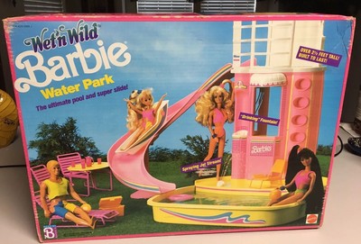 barbie water park playset