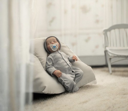 Wooroy Realistic Reborn Baby Doll Full Vinyl Lifelike Body 18 Inch Boy Male NEW - Picture 8 of 17