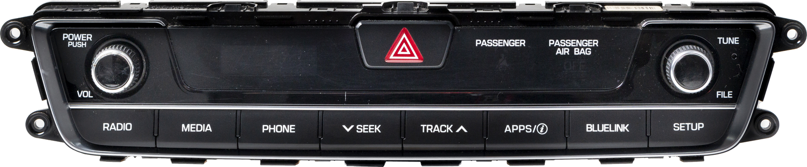 2015-2017 Hyundai Sonata Audio Clock Assembly Control Panel Model ID 94510-C2530