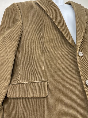 Vintage Lauren Ralph Lauren Corduroy Blazer Suit Jacket Coat 44R - Picture 4 of 15