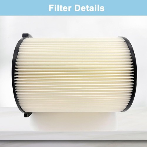 Filtro VF4000 para aspiradora lavable húmeda/seca RIDGID garaje tienda aspiradora plisada - Imagen 8 de 9