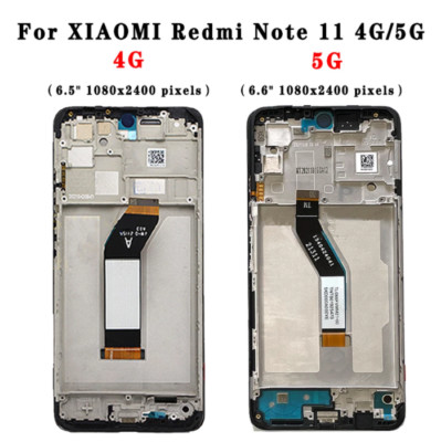 LCD Display Touch Screen Panel+Frame For Xiaomi Redmi Note 11 5G 11T 5G