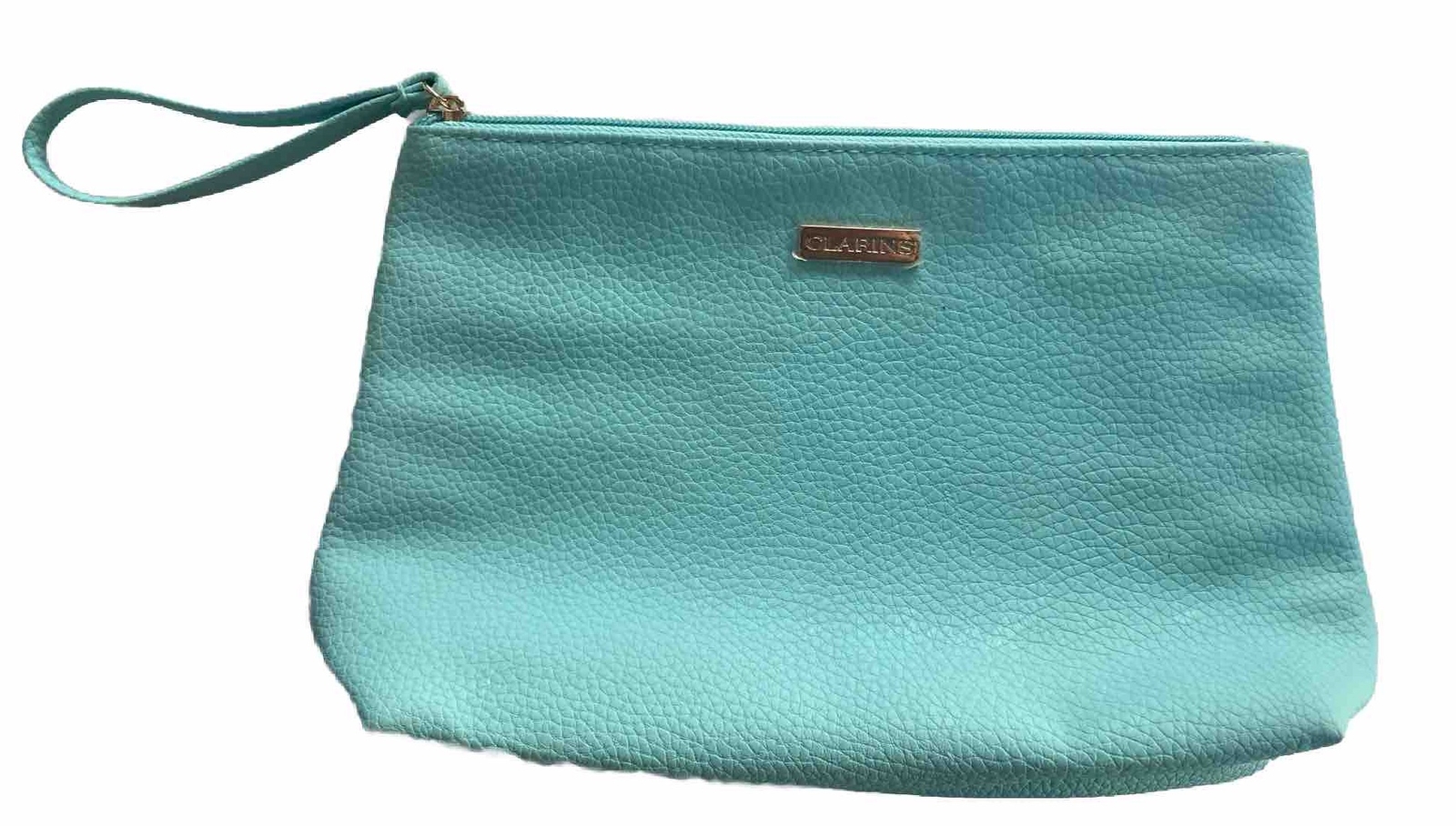 2 Clarins Light Blue / Turquoise MakeUp Bags, Zip Fasten eBay