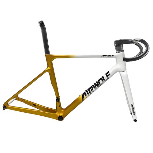 Airwolf Carbon Rennrad Rahmen 700x38c Clambing Fahrrad Road Bike Frame - Bild 21 von 26