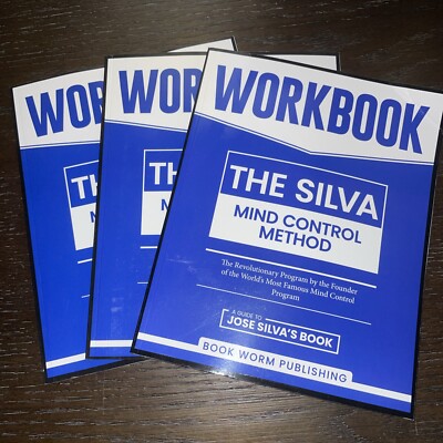 3 NEW Workbook The Silva Mind Control Method The Revolutionary Program Found
