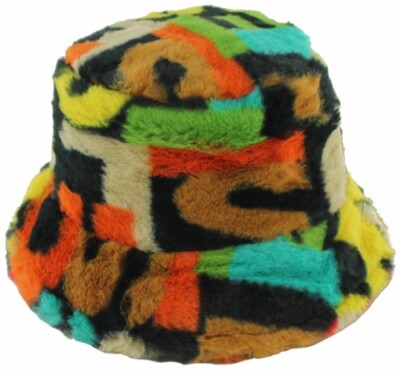 Winter Bucket Hat in Warm Fluffy Faux Fur UK