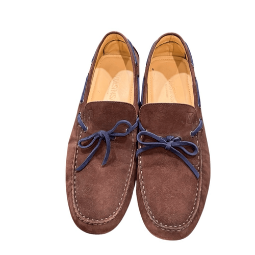 Viasinsa (Italy) Suede Leather Driving Loafers. Size 45/US 11.5 - Picture 3 of 11