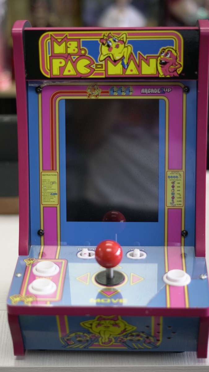 Arcade1up 8296 Ms Pac-Man Tabletop Arcade 16