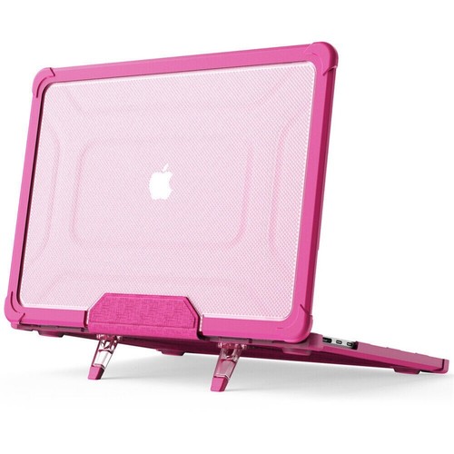 Heavy Duty Rubber Case Hybrid Stand Cover For MacBook Air 13" 15" M4 2025 Laptop - Picture 51 of 51
