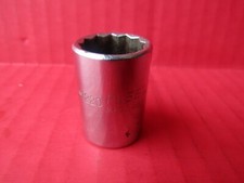 FLEET Socket 1220 5/8" 3/8" Drive 12-Point 1 3/16" Tall Made In USA Tool