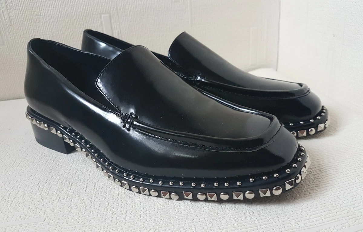Jeffrey campbell store studded loafers