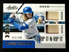 2020 Panini Absolute Vladimir Guerrero Grip It-N-Rip It 13/149 #GNR-VG