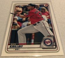 2020 Bowman Baseball Prospects Alex Kirilloff Minnesota Twins base card #BP-80