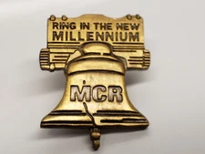 VTG Ring The New Millennium Liberty Bell Crack Lapel Pin MCR My Chemical Romanc?
