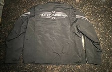 Vintage 2006 Harley Davidson Men&rsquo;s Cotton Motorcycle Jacket Embroidered 2XL