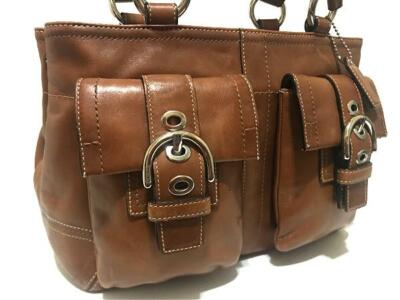 バッグ COACH Bleeker Legacy Soho Hand Bag Rare COACH Bleeker Legacy Soho Hand Bag Rare
