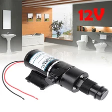 MACERATOR PUMP 12V- Waste/Toilet/Sewerage/Water/Marine/Boat/Caravan/RV 9.5A