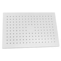 Welfenstein Kopfbrause Eckig Regenbrause Duschkopf Regendusche Verchromt H-0401