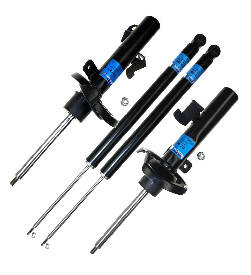 Sachs Suspension Strut and Shock Absorber Assembly Kit - Front and Rear