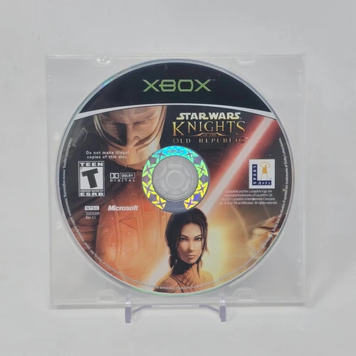 Star Wars: Knights of the Old Republic (Original Xbox) Black Label Disc TESTED