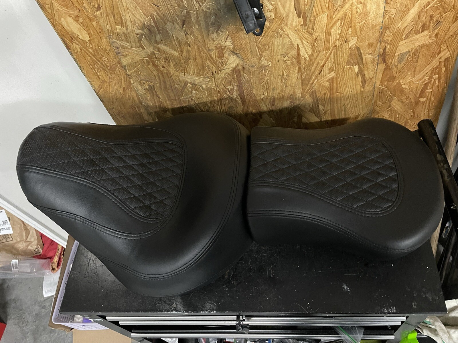 Harley Softail M8 Hammock Touring Seat FLDE, FLHC, FLSL and FXBB