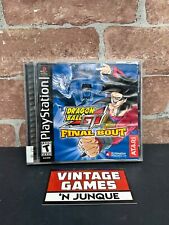 Dragon Ball GT: Final Bout (Sony PlayStation 1, 2004) PS1 Black Label