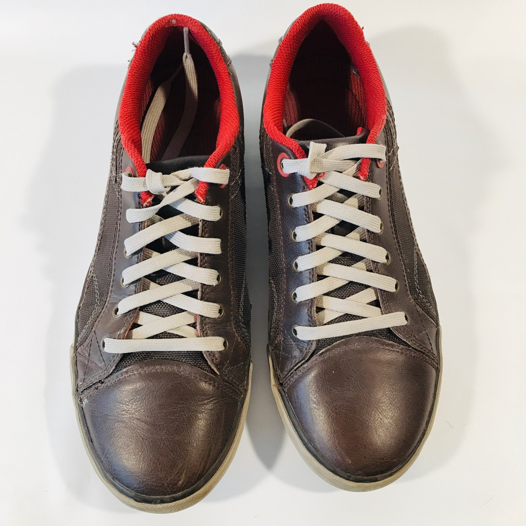 SAOLA Sneakers Skechers Uomo Diamondback Trevor Pelle Nera Taglia 10 5 Usate