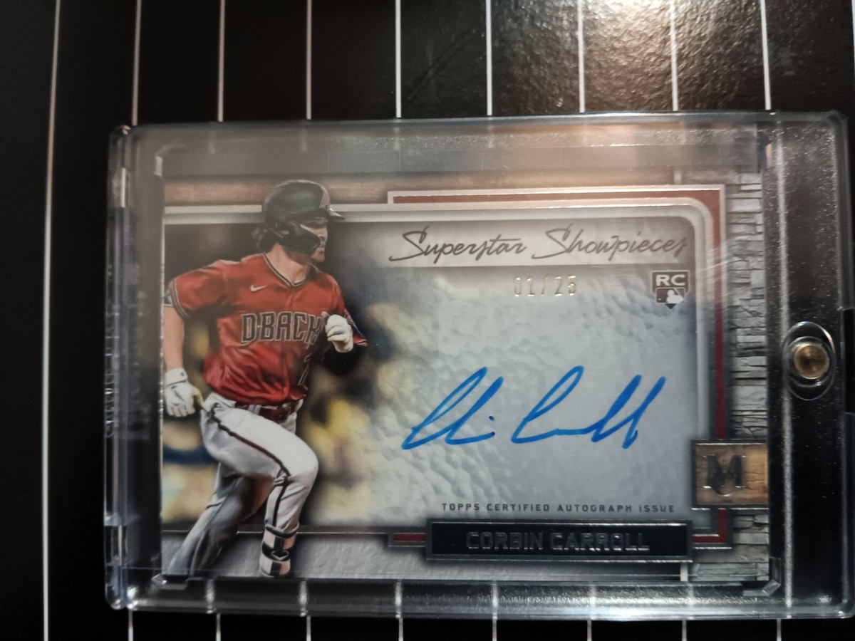2023 Topps Museum Superstar Showpieces Corbin Carroll Auto 1/25 | eBay