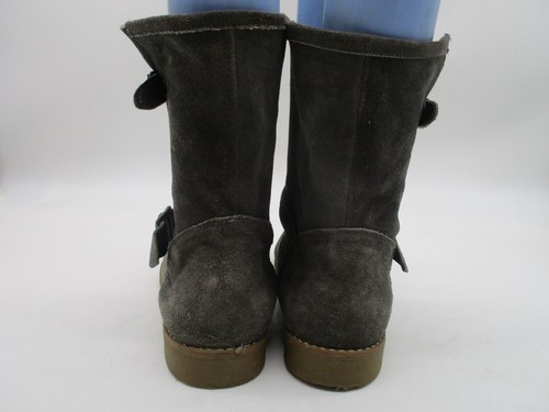 Botines Coolway Gris Cuero Nobuck Mujer Talla 39 EUR - Imagen 6 de 9