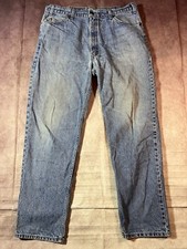 Vtg Levi's 540 Relaxed Fit Jeans Mens Brown Tab Size 38x31 90s Denim Made In USA