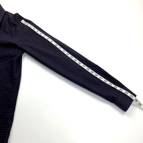 Diesel Black Gold Men’s Button Front Shirt 52 L Purple Orange Accents - Picture 10 of 12