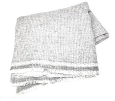 Cashmere Wool Soft Queen Size Throw Blanket Handmade in Nepal 90" x 110"
