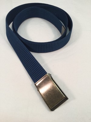 navy web belt