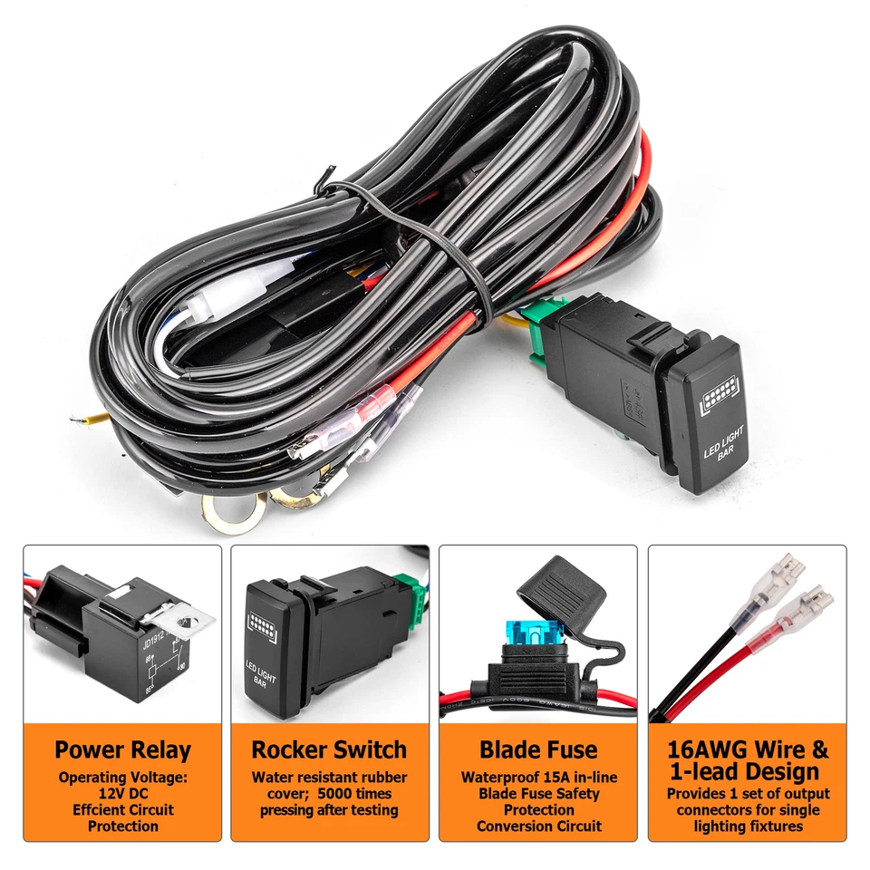 Barra de luz LED 180W 32" con soporte de montaje de parachoques inferior para 03-09 Toyota 4Runner Foto 3 de 4