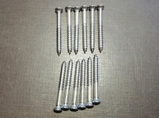 1940-1952 Pontiac Gm Door Quarter Windshield Garnish Moulding Screws Stainless