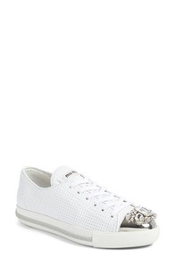miu miu rhinestone sneakers