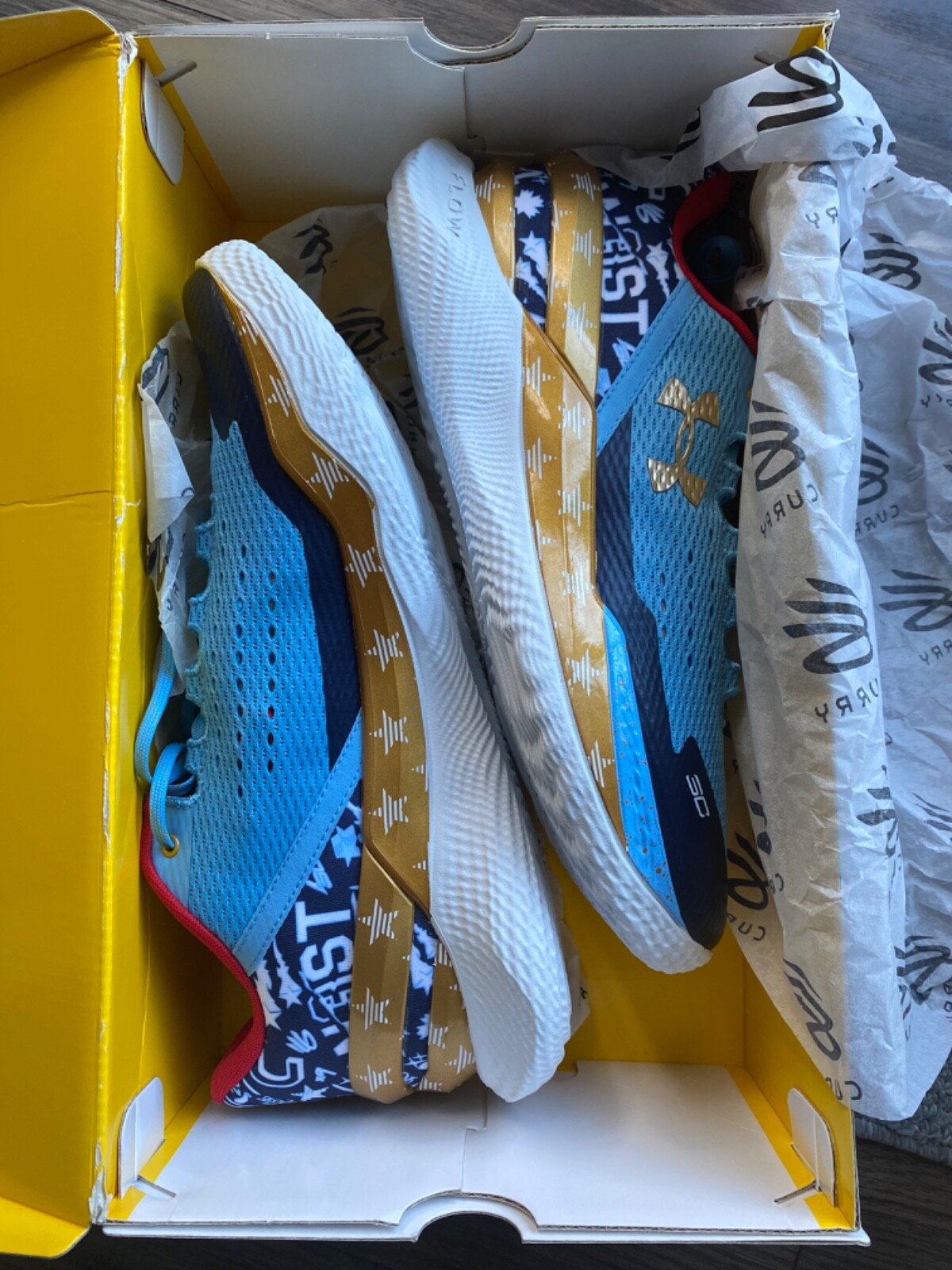 Size M 13 Under Armour Curry 2 FloTro Low All-Star