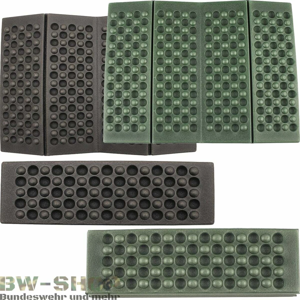 MILITÄR (MFH) MILITÄR THERMOKISSEN FALTBAR BW SITZMATTE SITZKISSEN FALTMATTE OUTDOOR KISSEN