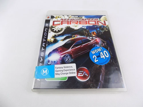 Mint Disc Playstation 3 Ps3 Need For Speed Carbon - Inc Manual