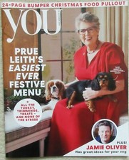 Prue Leith – Jamie Oliver – Christmas Food - You Magazine – 24 November 2019