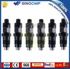 6pcs 1HZ Diesel Fuel Injectors for Toyota Landcruiser 093500-7330 23600-19105
