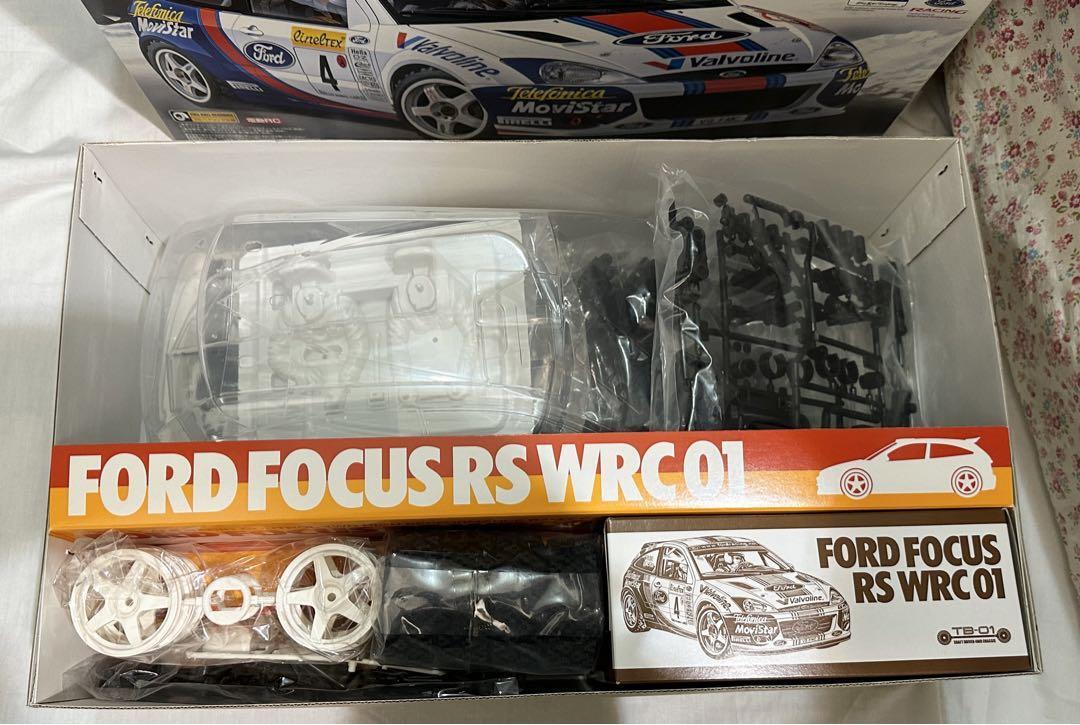 タミヤTB-01メルセデス&フォードフォーカスRS WRC01