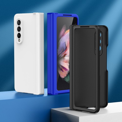 Funda Protectora 360 Para Samsung Galaxy Z Fold5 Fold4 Fold3 Cubierta Dura Antigolpes - Imagen 3 de 23