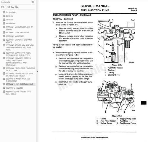 CD-ROM 1993-1999 International DT408 DT466 530 manual de servicio del motor (bomba P) - Imagen 4 de 4